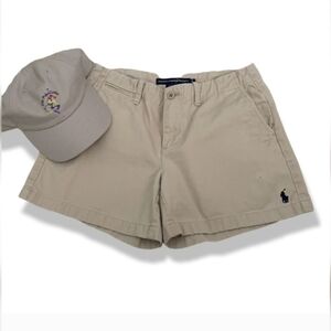 Ralph Lauren sport khaki short shorts